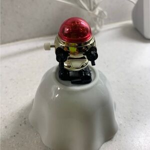 Vintage 1977 Tomy Rascals Wind Up Walking Toy Robot Works Red Black Rare